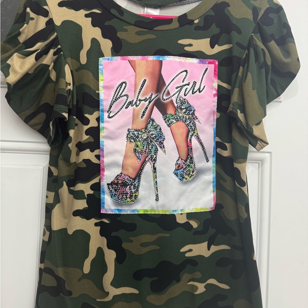 Camouflage Print Women's Shoes